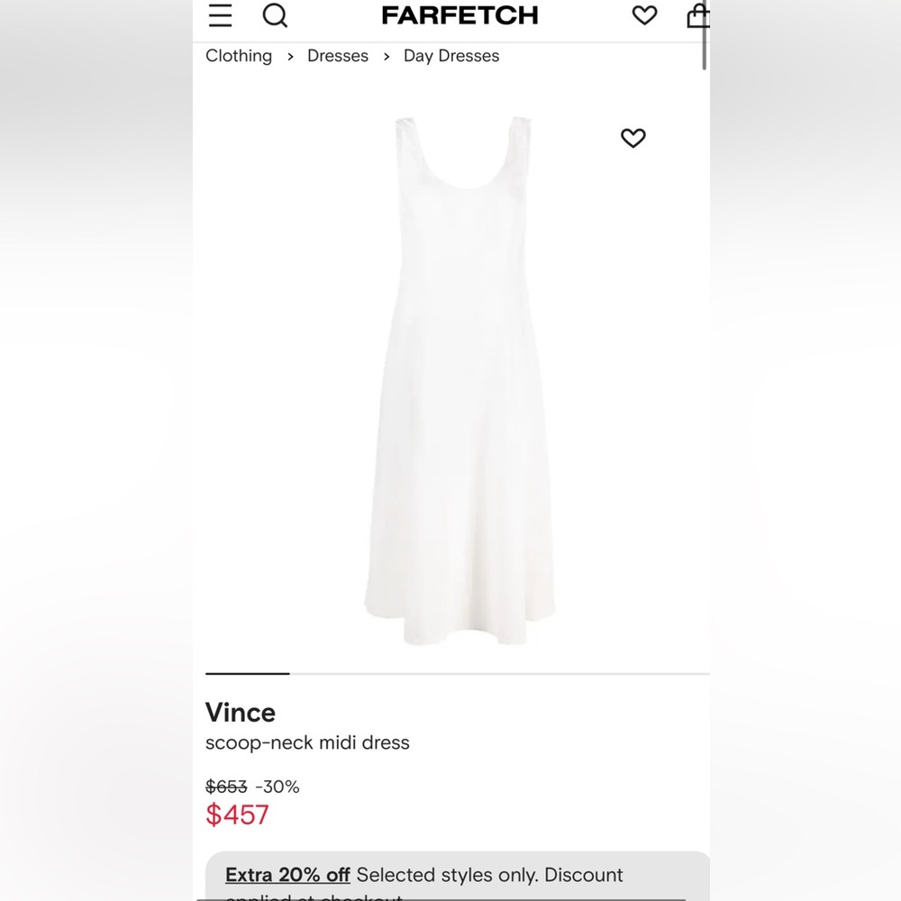 Vince. Dress. Perfect. Beautiful and great deal. Never worn.